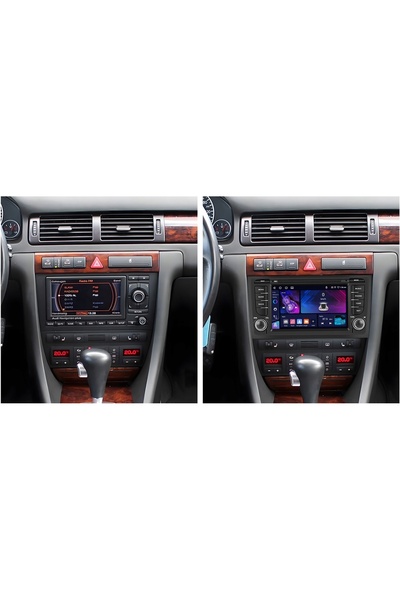 ALLNOEL Radio auto pentru AUDI A6 1997-2006 S6 RS6 ANDROID CARPLAY WIFI GPS 4GB