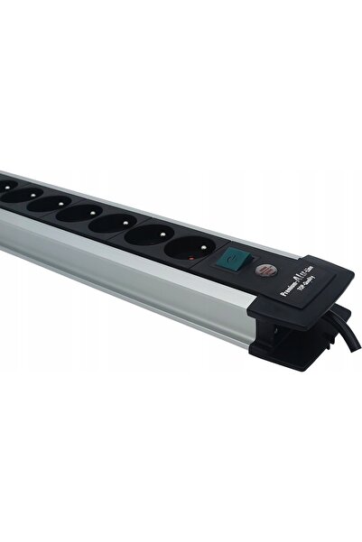 Brennenstuhl Prelungitor Premium Alu Line 10 prize 3 m argintiu