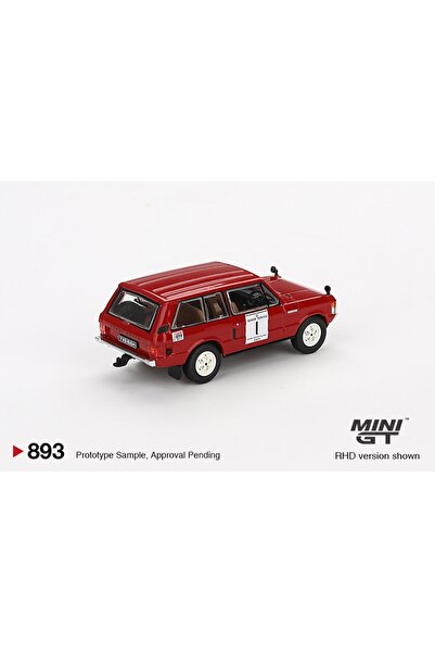 NO BRAND MINI GT LAND ROVER RANGE ROVER # 1 Winner International Hill Rally 1...