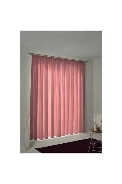 NO BRAND WART Perdea roz 132 cm x 245 cm / 1 BUCATĂ