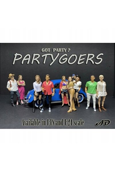 NO BRAND AMERICAN DIORAMA Figurină "Partypati" - Figurina I 1:18