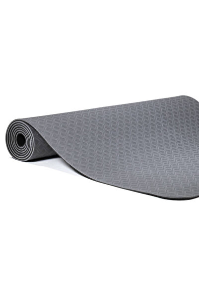NO BRAND Saltea de yoga Yogi Yogini Premium 5 mm - antracit