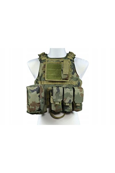 NO BRAND Vestă tactică FSBE SAPI, tocuri, trusă de prim ajutor MOLLE WZ93, WZ...