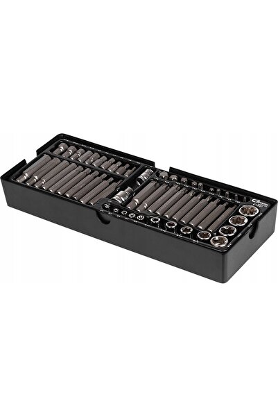 richmann Set de biți BITO HEX H4-H14, TORX T20-T70 și TORX E4-E24, Oțel S2, 5...
