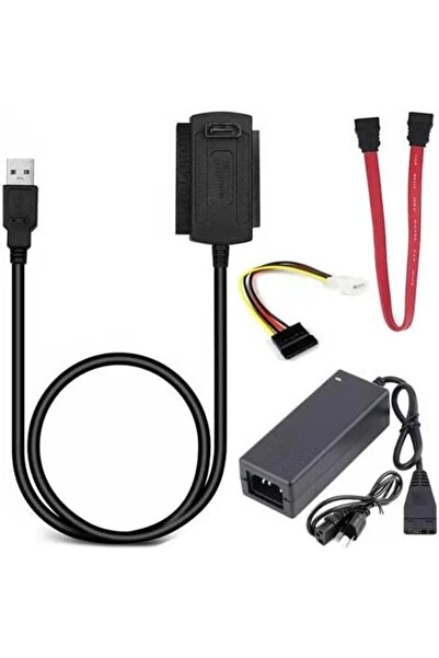 Retoo ADAPTOR USB SATA ATA IDE HARD DISK DE 2.5 INCH CONVERTOR CABLU DE ALIME...