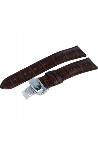Atlantic Curea din piele maro 20mm zap. tip fluture