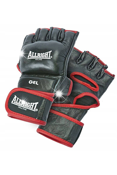 Allright Mănuși de grip MMA Pro cu inserție de gel și Velcro