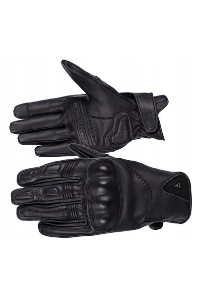 NO BRAND Mănuși din piele REBELHORN THUG II LADY BLACK L