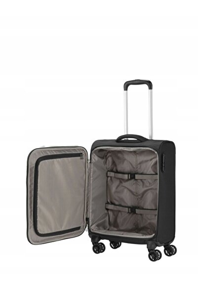 NO BRAND Valiză Travelite Seaside Cabin 55 cm Negru