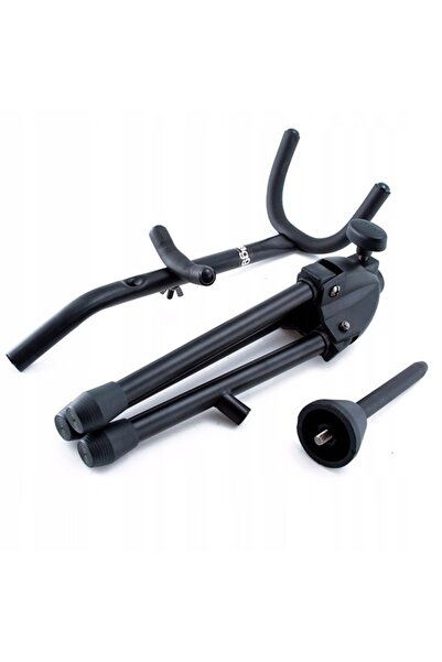 NO BRAND Suport KB960 pentru saxofon + suport soprană/clarinet sax negru Hami...