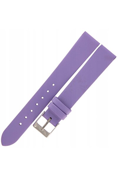 NO BRAND TEKLA G14 - 16 mm - Neted - VIOLET - Curea de ceas din piele
