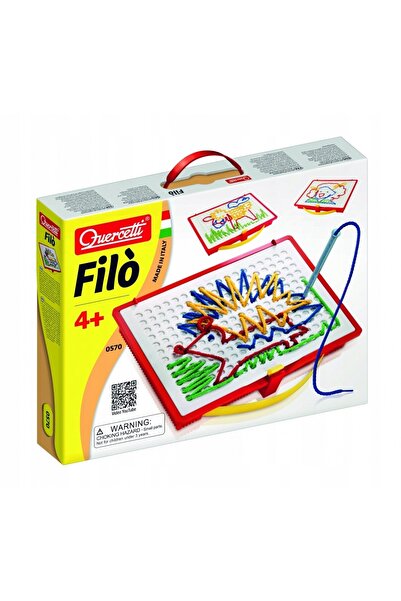quercetti Set creativ 0570 filo bordură pentru broderie și croșetat