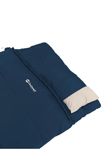 NO BRAND Sac de dormit sintetic Outwell Contour Lux (190 cm) - Albastru închi...