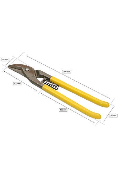 NO BRAND Foarfecă de mână pentru tăierea tablei metalice și a profilurilor de...