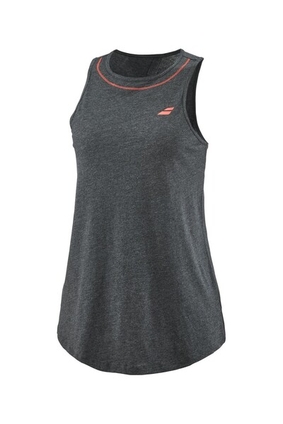 BABOLAT Top din bumbac Exercise - Negru Hthr r.L
