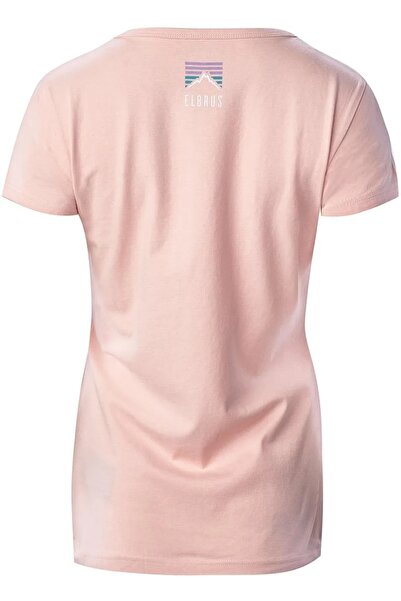 ELBRUS Tricou de trekking pentru femei UKAJA II WOMEN STRAWBERRY CREAM M