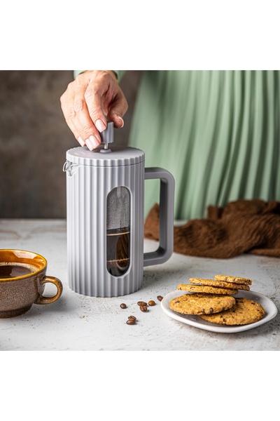 Klausberg Infuzor de cafea/ceai cu recipient presurizat 1l în gri KB7752