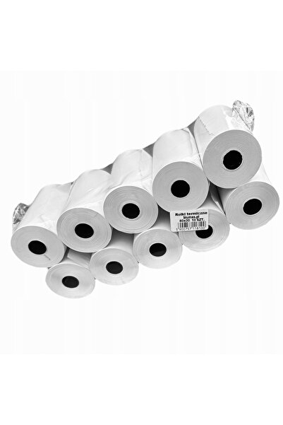 NO BRAND Role termice BIUMAX 80x30 pentru casă de marcat 80mm x 30m (10 bucăți)