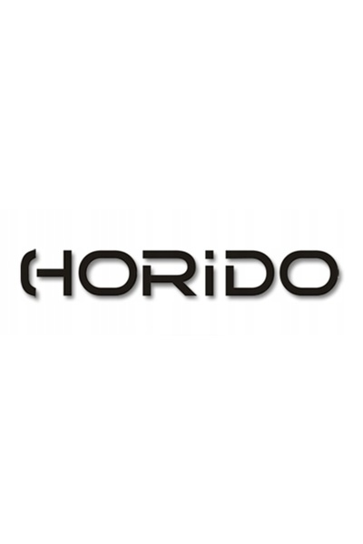 NO BRAND HORIDO 0015 - NEGRU/Portocaliu - 20 mm - Curea de ceas din silicon