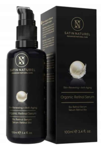 NO BRAND Satin Naturel Ser facial cu Retinol 100ml