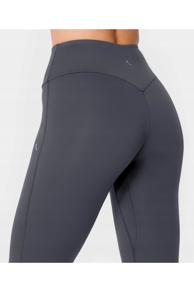 NO BRAND Pantaloni evazați pentru femei PLAIN FLARE PANTS Carpatree GRI L