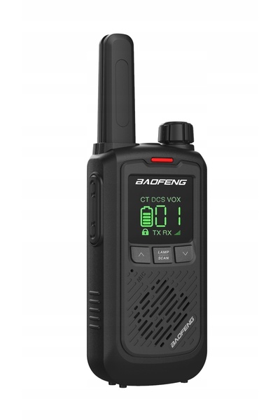 NO BRAND Baofeng BF-T17 EU 1800mAh Walkie Talkie + Cască