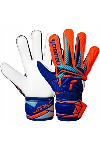 Reusch MĂNUȘI DE PORTER ATTRAKT SOLID JUNIOR 2026 portocaliu/albastru 5