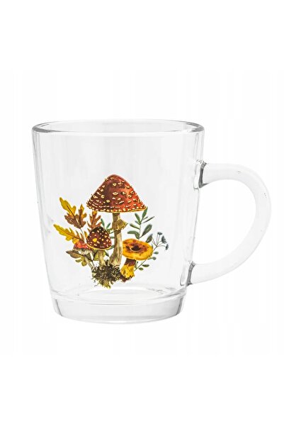 NO BRAND Căni de cafea și ceai din sticlă, 6 piese, Altom Design Toronto Mush...