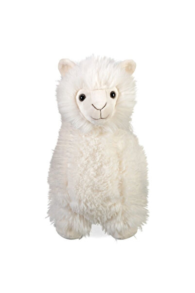 Wild Republic Jucărie pentru bebeluși cu greutate, Alpaca Albă, 38 cm, 700 g