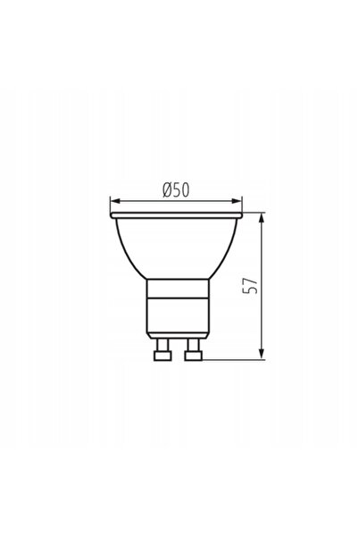 KANLUX Bec LED dimabil IQ-LEDDIM GU10 7W-WW culoare caldă 35246