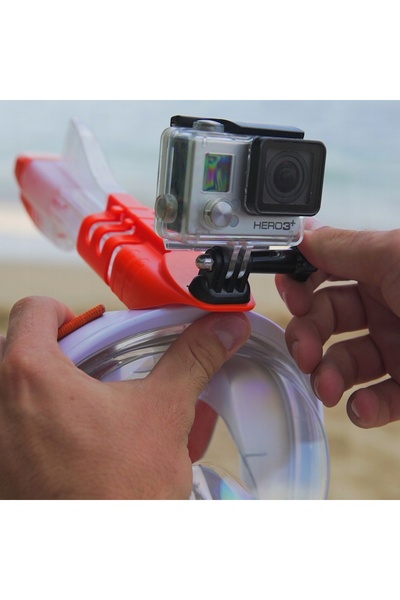 NO BRAND Mască de scufundare integrală OCEAN REEF ARIA QR+ GoPro GALBEN M/L +...