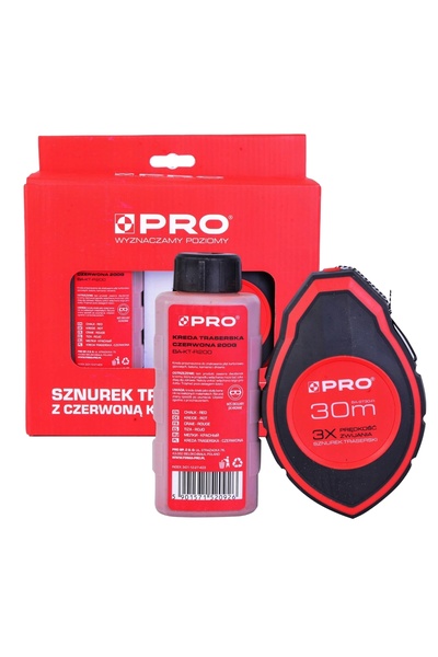 PRO LINKA PRO-ST402 30 m frânghie de traserit cu cârlige din oțel inoxidabil ...