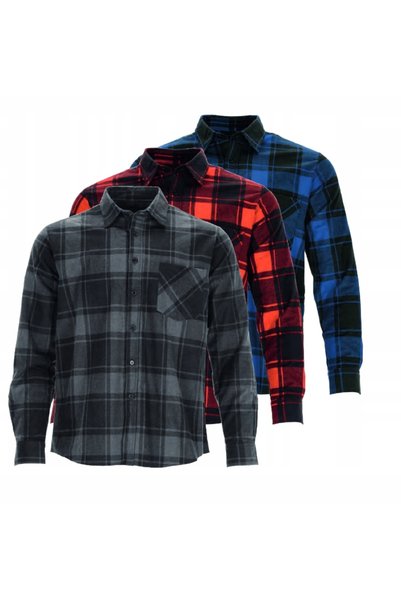 NO BRAND Cămașă de flanelă pătrată, mărimea XL