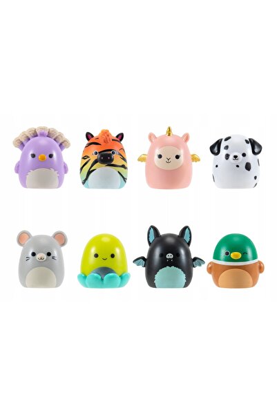 Jazwares Squishmallows - Set de 8 figurine mini squish cu accesorii - SQAL0082