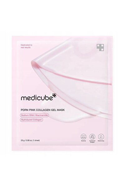 NO BRAND Medicube PDRN Pink Collagen Gel Mask 4 x 28 g - mască facială cu col...