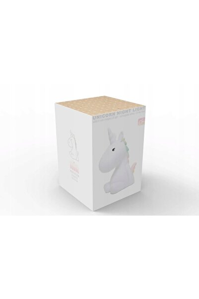 NO BRAND Lumină de noapte din silicon PVC cu USB Dhink Unicorn