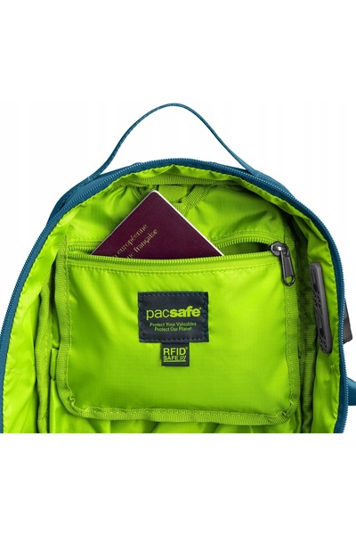 NO BRAND Pacsafe Sling 12 Rucsac antifurt cu o singură bretea - albastru tidal
