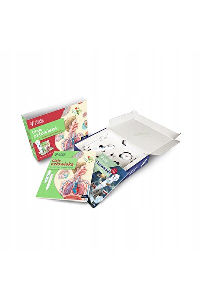 NO BRAND SET DE PIXURI ALBIK + CĂRTEA INTERACTIVĂ CORPUL UMAN PENTRU 5+ ANI