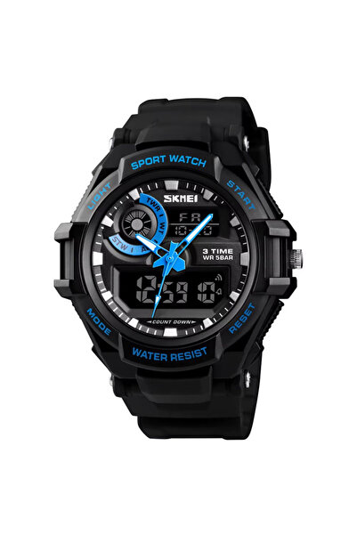 Skmei Ceas de mână bărbătesc skm.113571a.mn, ceas sport electronic multifuncț...