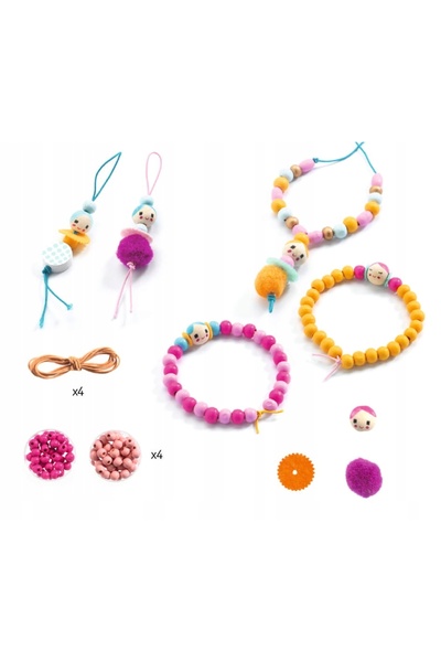 djeco SET PENTRU CREAREA BICOARELOR, PERLELOR ȘI FIGURILOR 09819