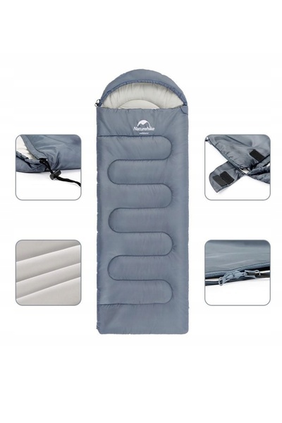 NO BRAND Naturehike, sac de dormit Y150, Albastru, r.L, 220x85cm