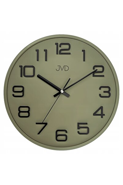 NO BRAND Ceas de perete verde, silențios, elegant, JVD HX2472.12 31 cm