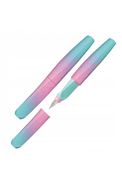 Pelikan Pix etern Twist pentru copii, pentru dreptaci/stângaci, roz pastel, E...