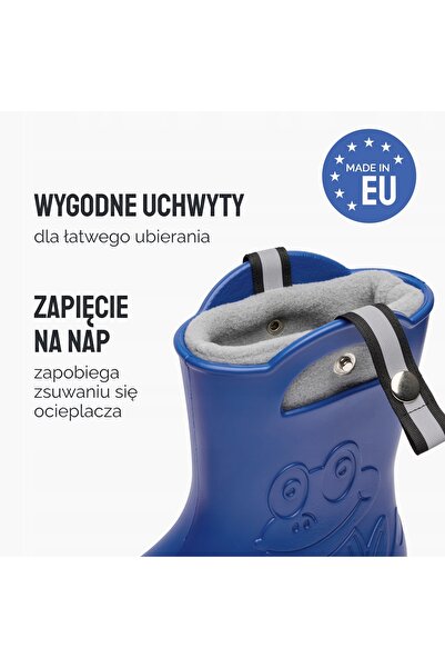 NO BRAND Cizme de cauciuc pentru copii, căptușite cu spumă EVA, marca LADEHEI...