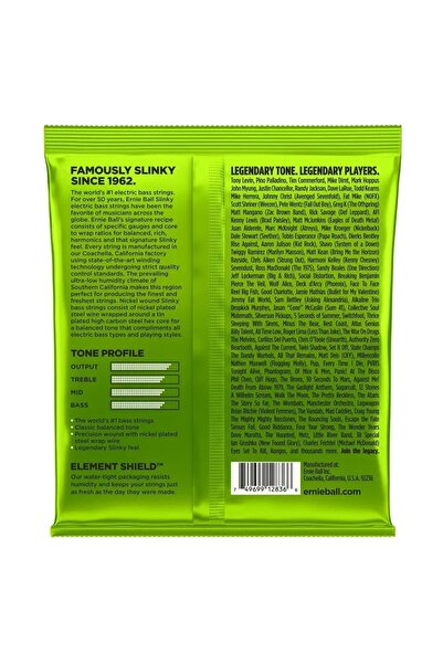 NO BRAND Corzi pentru chitară bas cu 5 corzi, 45-130, Ernie Ball 2836