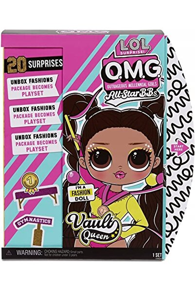 NO BRAND LOL SURPRISE OMG SPORTS PĂPUȘĂ VAULT QUEEN GIMNASTICĂ ARTISTICĂ 577515