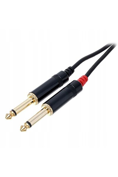 NO BRAND Cablu instrumental profesional tip snake TPI-Twin 6m 2x jack
