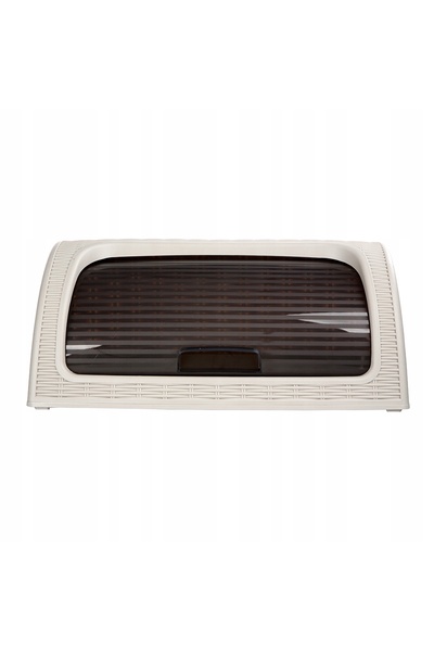 NO BRAND Cutie de pâine bej, recipient pentru pâine, din plastic cu aspect de...