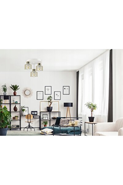 NO BRAND Lampă de tavan, candelabru GLAMOUR, auriu, crom, cupru