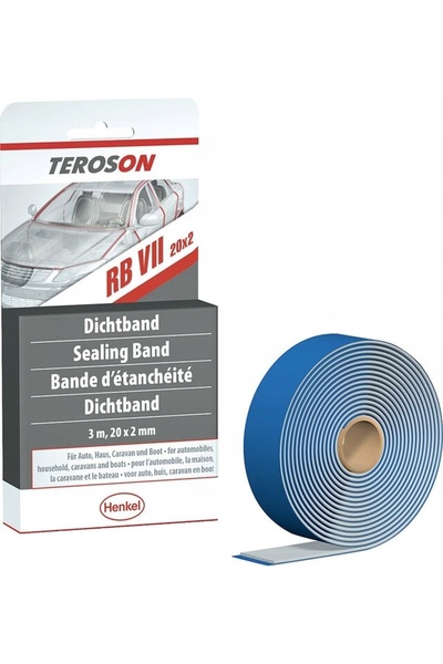 LOCTİTE Bandă de etanșare din cauciuc butilic RB VII 3 m albă Teroson